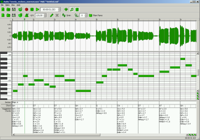 Akoff Music Composer - main window